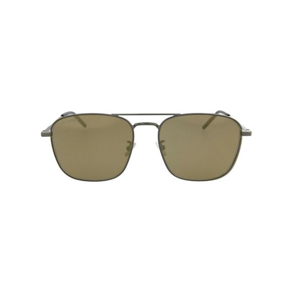 Saint Laurent Aviator-Style Metal Sunglasses Grey Unisex-Adult - Picture 1 of 5
